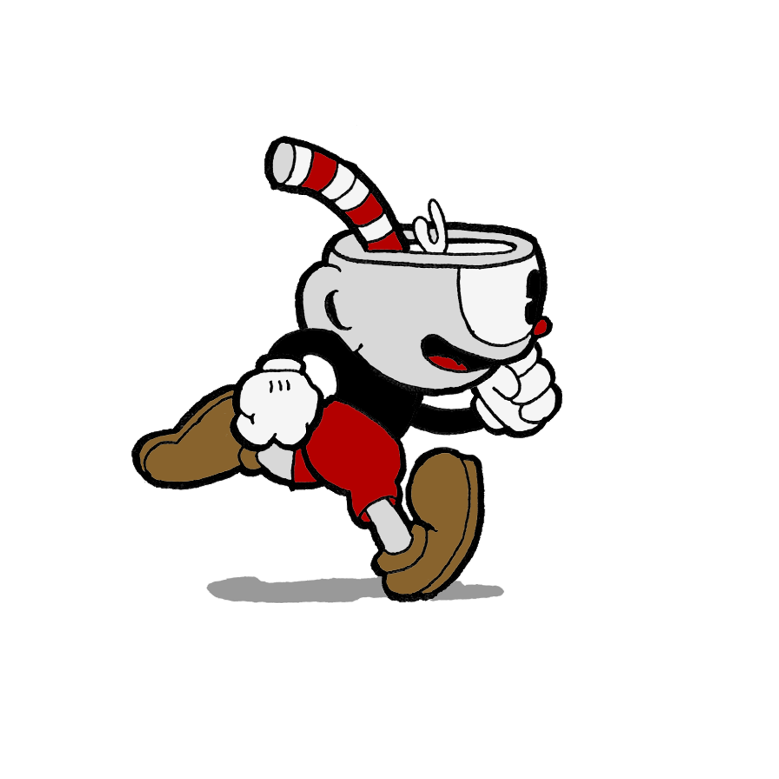 STL file Cuphead Action Figure 🎲・Model to download and 3D print・Cults